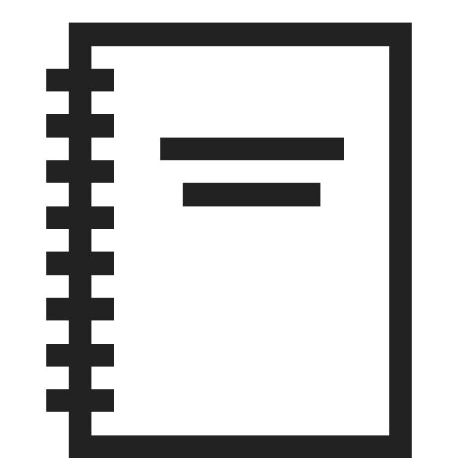 adresse book document notebook notes icon iconfinder