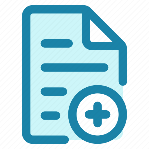 Add file, file, document, new file, add document, add, data icon - Download on Iconfinder