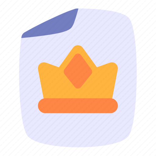 Premium, data, file, business, king, document icon - Download on Iconfinder