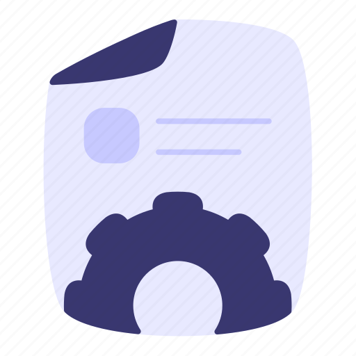 Document, business, setting, data, archive, file icon - Download on Iconfinder