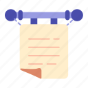 document, sign, hanging, arrow, information
