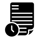 document, history, log, planning, time, date, file, order, clock