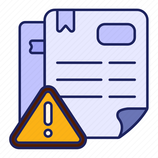 File, data, archive, paper, attention, sign icon - Download on Iconfinder