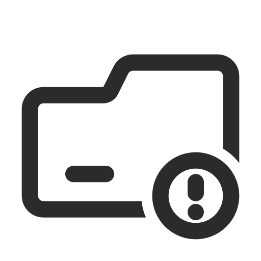 File, warning, danger, alert, document, attention, caution icon - Download on Iconfinder