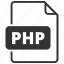 coding, file format, php, programming 
