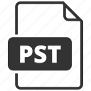 file format, personal storage table, pst