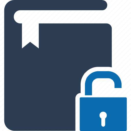 Security, book, education, lock, book security, protection, safety icon - Download on Iconfinder