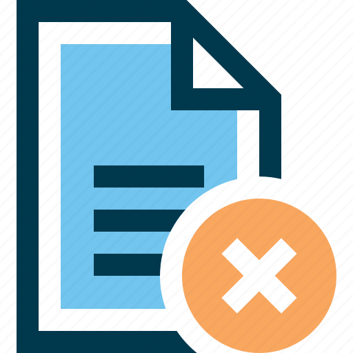 Delete, document, erase, file, remove, paper icon - Download on Iconfinder