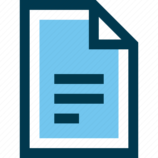 Doc, document, file, sheet, text, office, paper icon - Download on Iconfinder