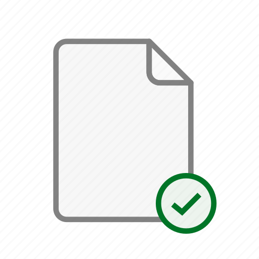 Accept, blanck, office, file, document, page, sheet icon - Download on Iconfinder
