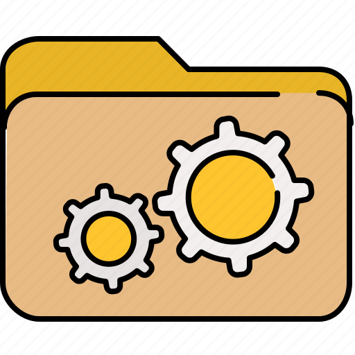 Bolts, file, folder, interface, settings icon - Download on Iconfinder