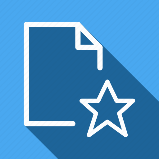 Data, document, extension, file, folder, sheet, star icon - Download on Iconfinder