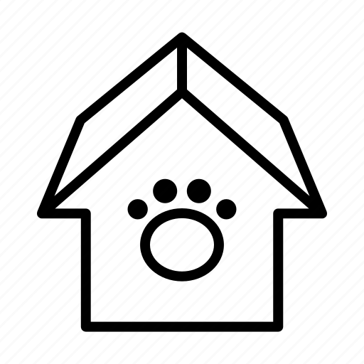 Dog, pet, house, sleep, bed icon - Download on Iconfinder