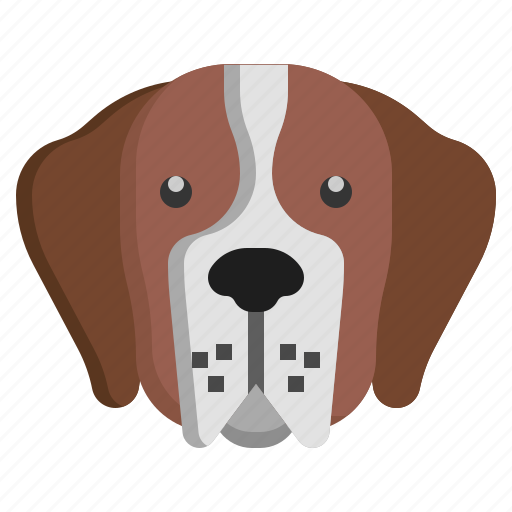 St, bernard, breed, dogs, mammal, animals icon - Download on Iconfinder