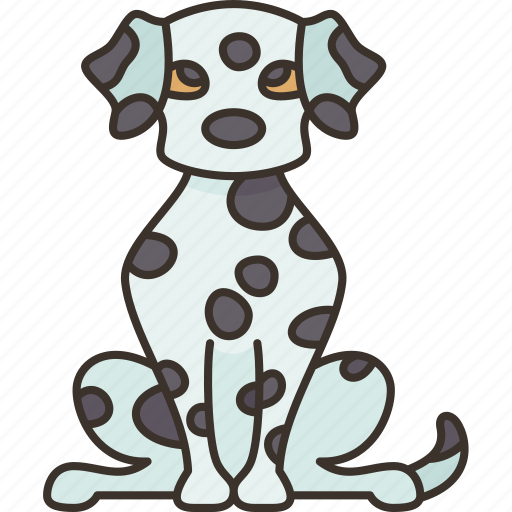 Dalmatian, canine, purebred, domestic, animal icon - Download on Iconfinder