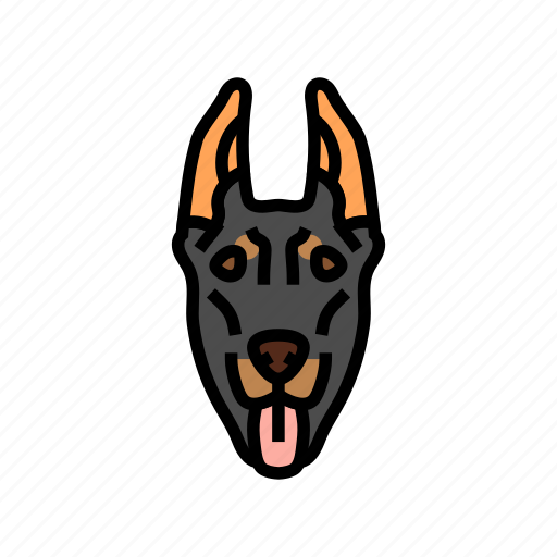 Doberman, pinscher, dog, puppy, pet, animal icon - Download on Iconfinder