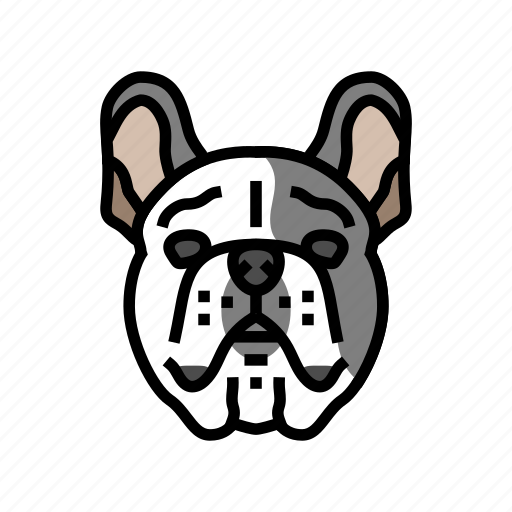 French, bulldog, dog, puppy, pet, animal icon - Download on Iconfinder