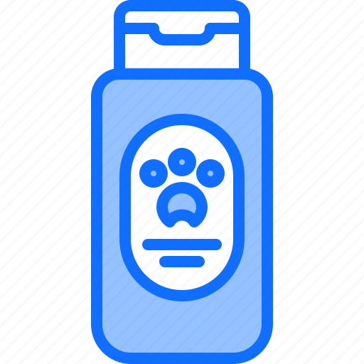 Shampoo, soap, paw, pet, grooming icon - Download on Iconfinder