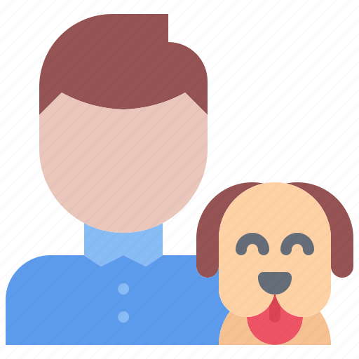 Man, dog, show, sport, pet icon - Download on Iconfinder