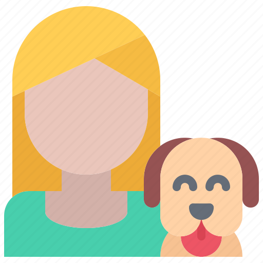 Woman, dog, show, sport, pet icon - Download on Iconfinder