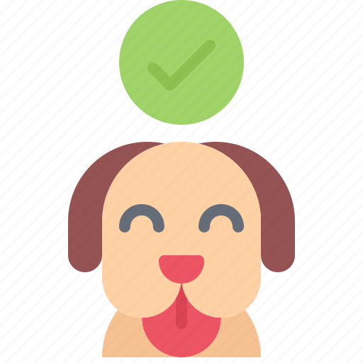 Dog, check, show, sport, pet icon - Download on Iconfinder