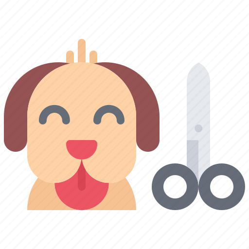 Dog, haircut, scissors, pet, grooming icon - Download on Iconfinder