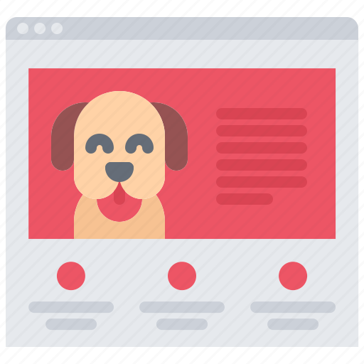 Dog, website, browser, show, sport, pet icon - Download on Iconfinder
