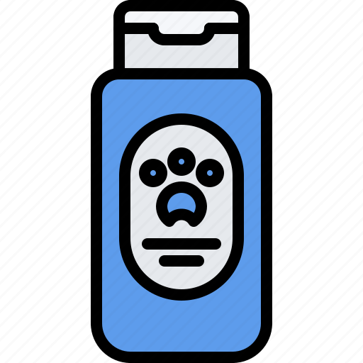 Shampoo, soap, paw, pet, grooming icon - Download on Iconfinder