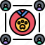 medal, award, paw, people, group, team, show, sport, pet 