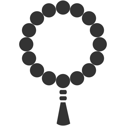 Beads, necklace, paternoster, dogma, gem, jewel, jewelry icon - Download on Iconfinder