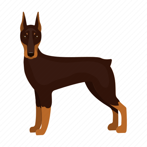 Beast, doberman, dog, mammal, pet icon - Download on Iconfinder