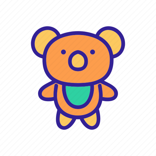 Bear, castle, children, doll, panda, toy, toys icon - Download on Iconfinder