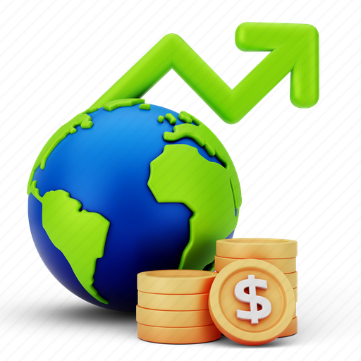 Dollar, currency, foreign exchange, reserve currency, inflation, treasury bonds, forex trading 3D illustration - Download on Iconfinder
