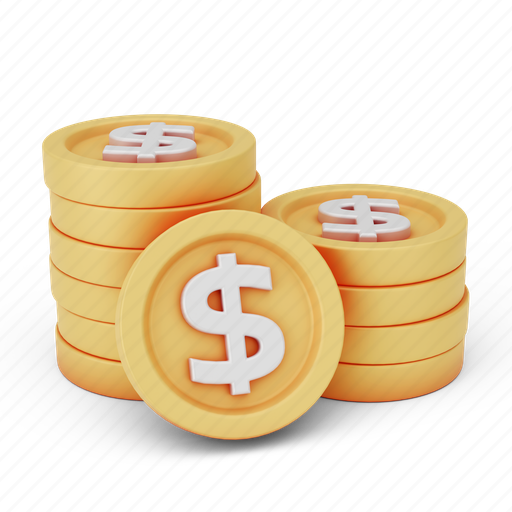 Dollar, currency, foreign exchange, reserve currency, inflation, treasury bonds, forex trading 3D illustration - Download on Iconfinder