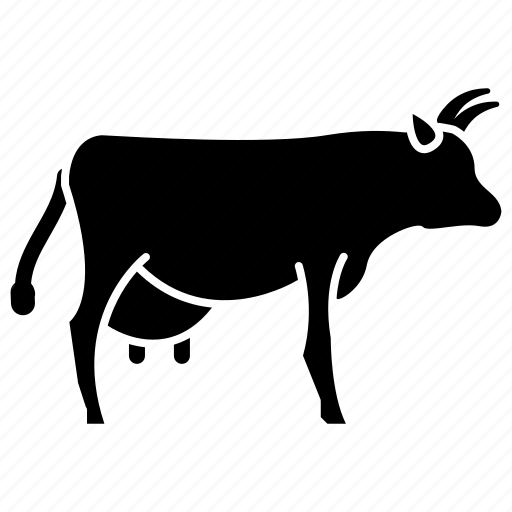 Cow, animal, farm, milk, beef, domestic icon - Download on Iconfinder