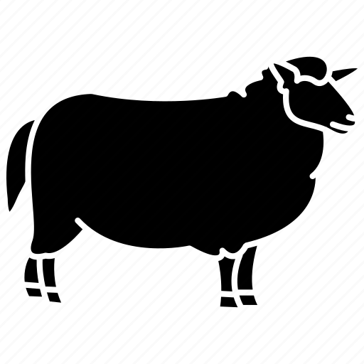 Sheep, farm, domestic, animal icon - Download on Iconfinder