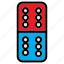 domino, game, gambling, casino, dice, gamble, play, dominoes, gaming 