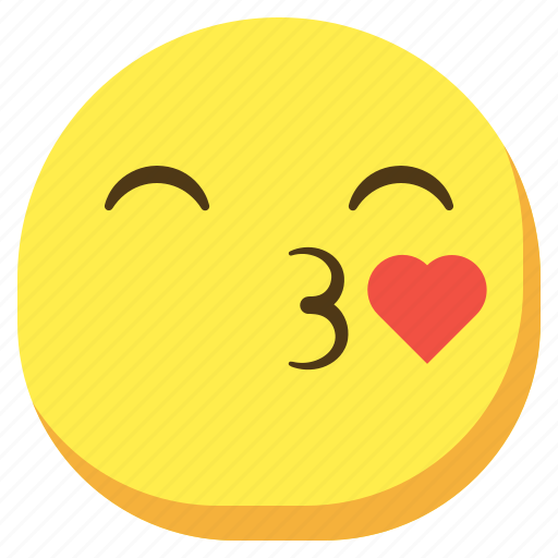 Emoji, emoticon, kissing, love, smileys icon - Download on Iconfinder
