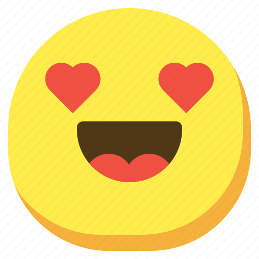 Emoji, emoticon, like, love, loving, smileys icon - Download on Iconfinder