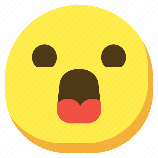 Emoji, emoticon, smileys, surprised icon - Download on Iconfinder