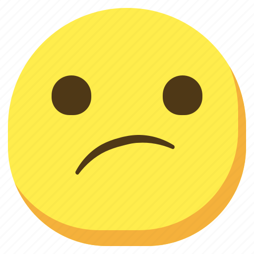 Annoyed, emoji, emoticon, smileys, upset, zonk icon - Download on Iconfinder