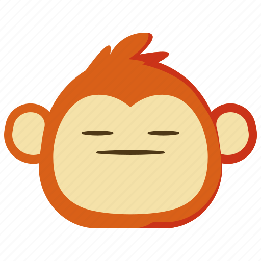 Monkeys, annoyed, annoying, emoji, emotion, feeling icon - Download on Iconfinder