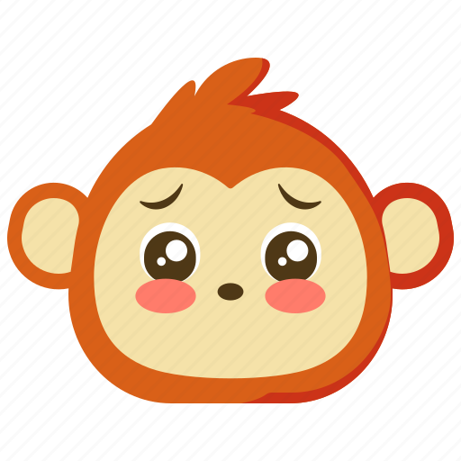 Monkeys, hope, persuade, emoji, emotion, face icon - Download on Iconfinder