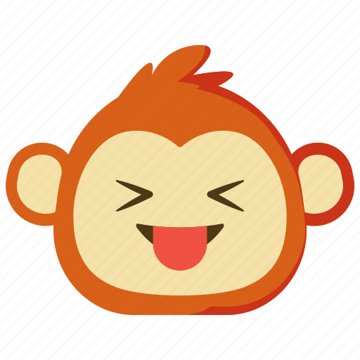 Monkeys, kidding, jokes, emoji, emotion, face icon - Download on Iconfinder