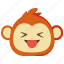 monkeys, kidding, jokes, emoji, emotion, face 