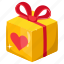 box, birthday, present, ribbon 