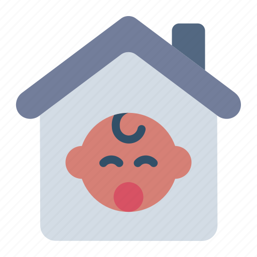 Orphanage, kid, newborn, building, care, donation, charity icon - Download on Iconfinder