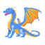 dragon vector, mythical creature, legendary creature, mythical animal, winged dragon 