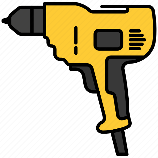 Construction, drill, electric, machine, tool icon - Download on Iconfinder