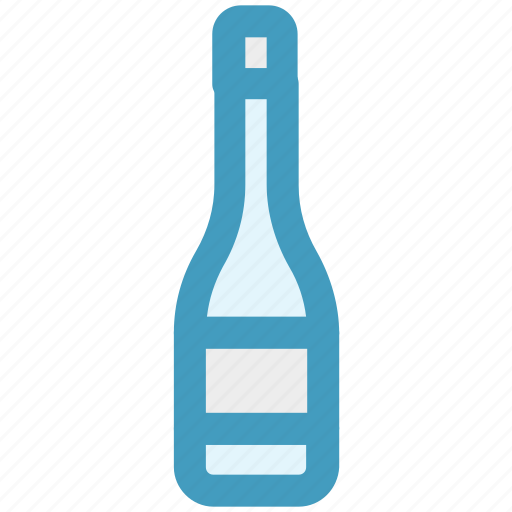 Alcohol, alcoholic beverage, alcoholic drink, bottle, fizzy drink icon - Download on Iconfinder